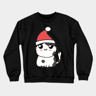 Christmas cat Crewneck Sweatshirt